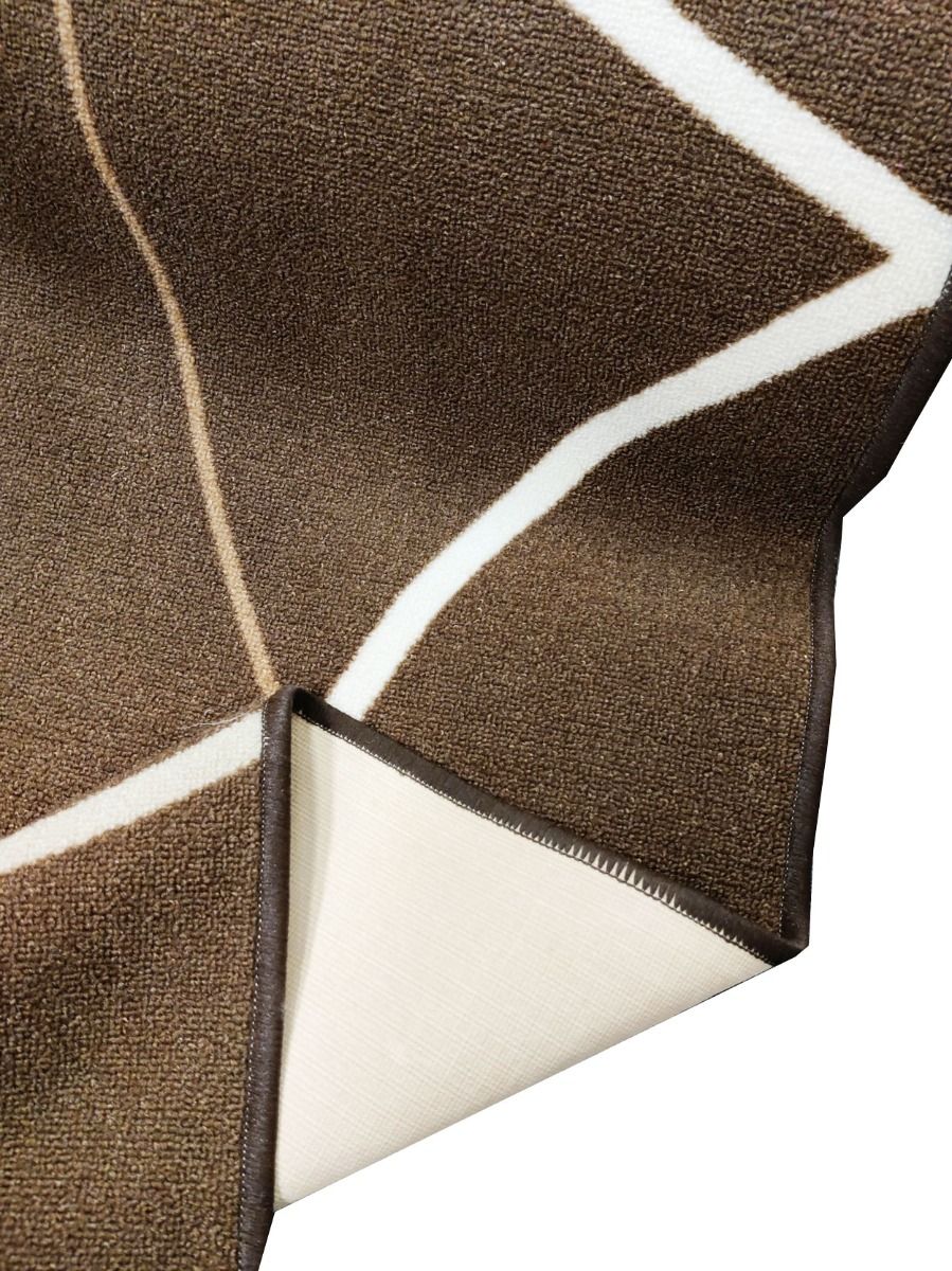 Aalto käytävämatto, ruskea, 80cm