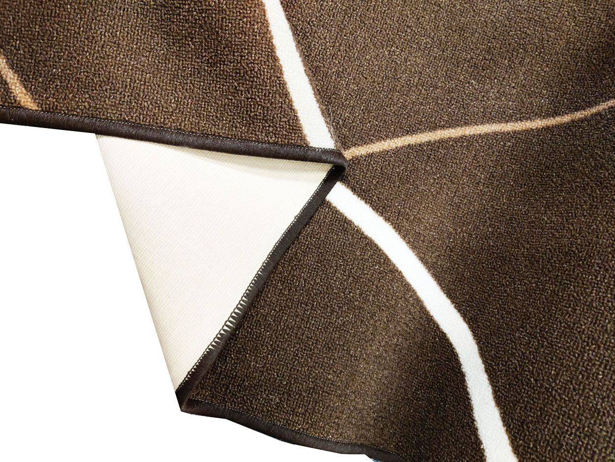 Aalto käytävämatto, ruskea, 80cm