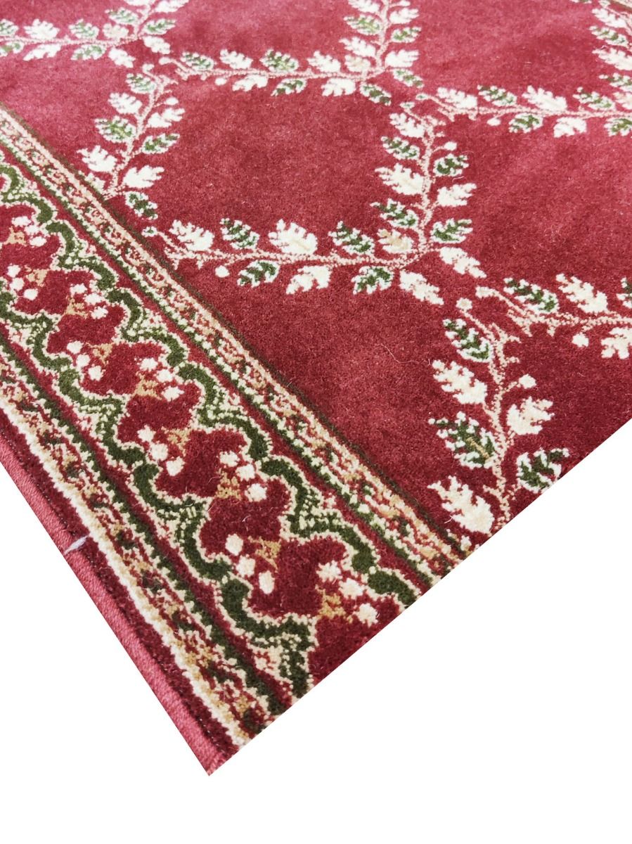 Roosa perinne-käytävämatto, lev. 76 cm