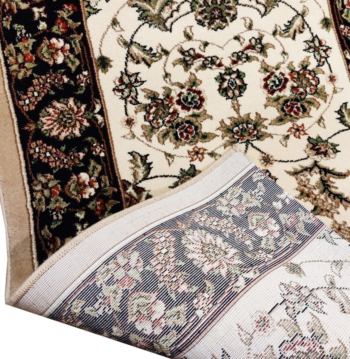 Vaalea perinne-käytävämatto, lev. 81 cm