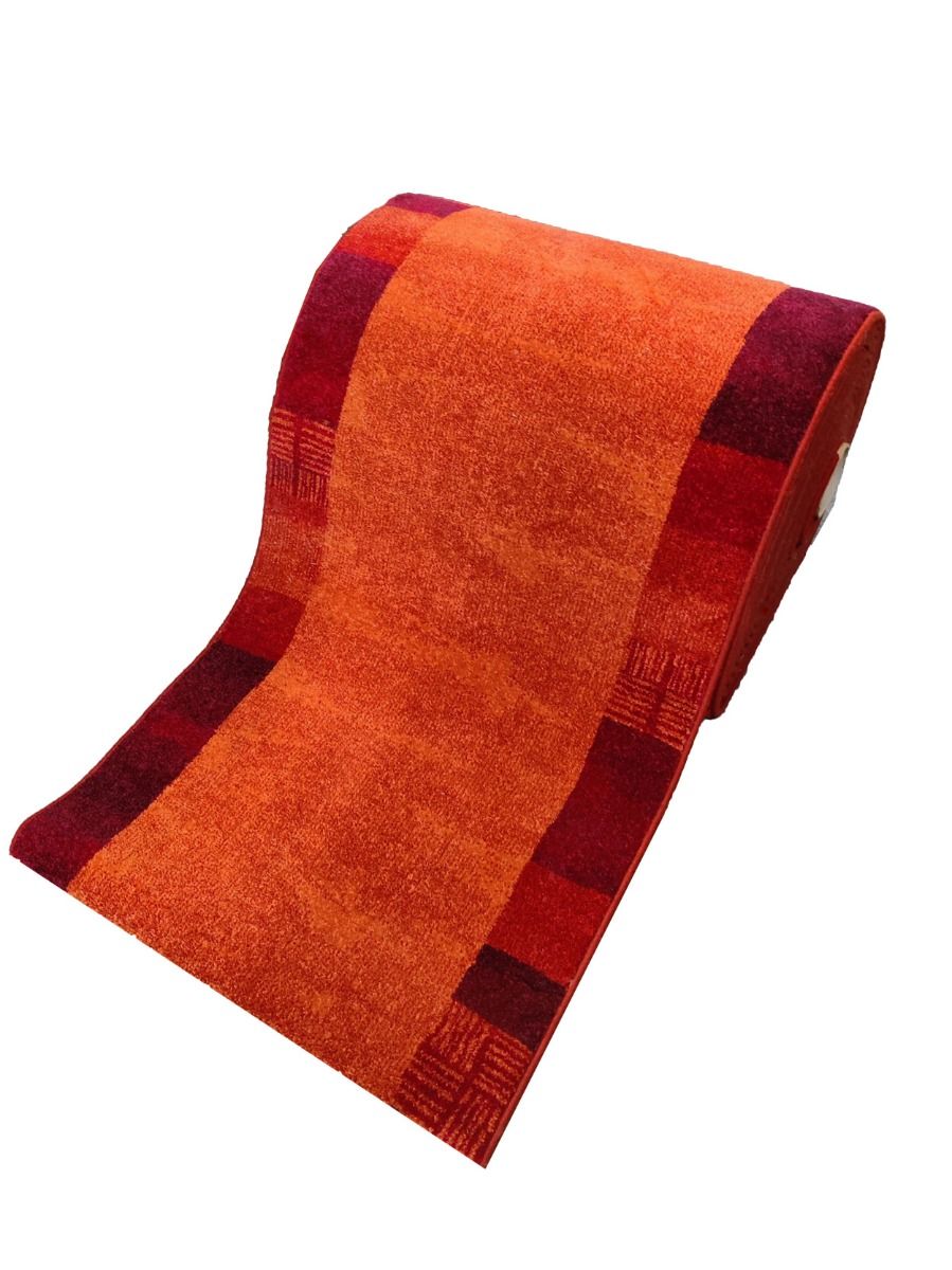 Pinja käytävämatto, oranssi, 80 cm