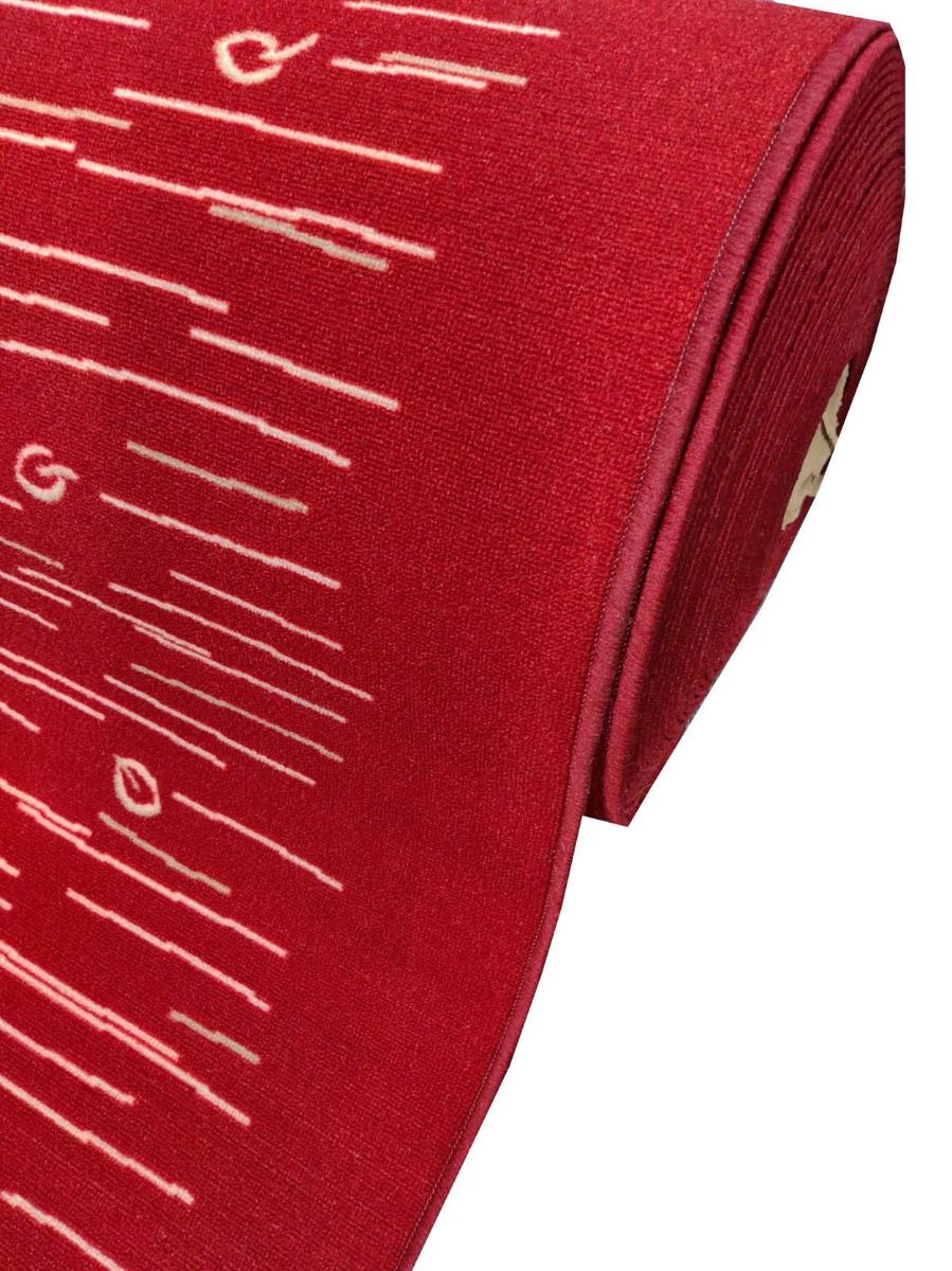 Kaisla käytävämatto, punainen, 80 cm