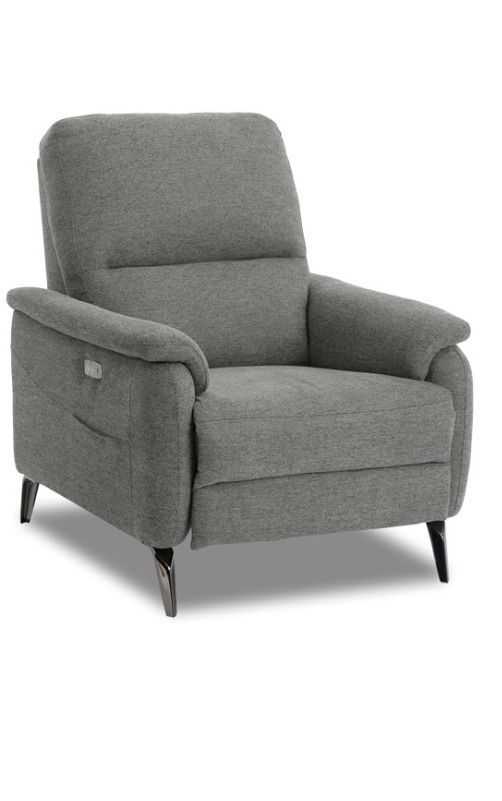 Portland sähkömekanismituoli, harmaa