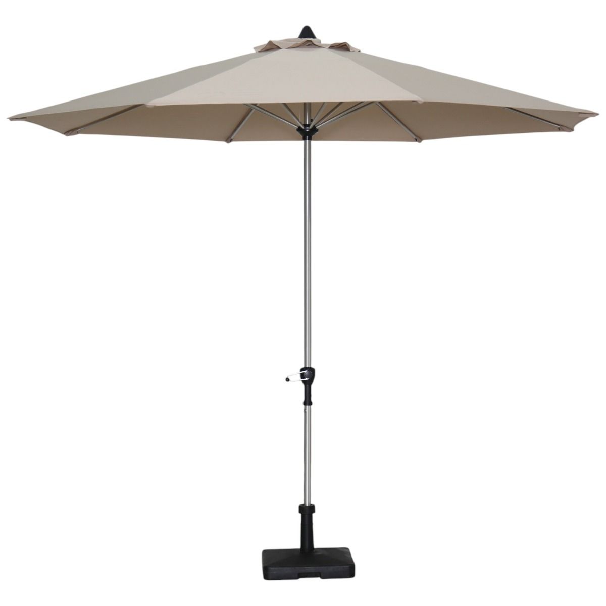 Milan aurinkovarjo 3m pyöreä, hiekan väri