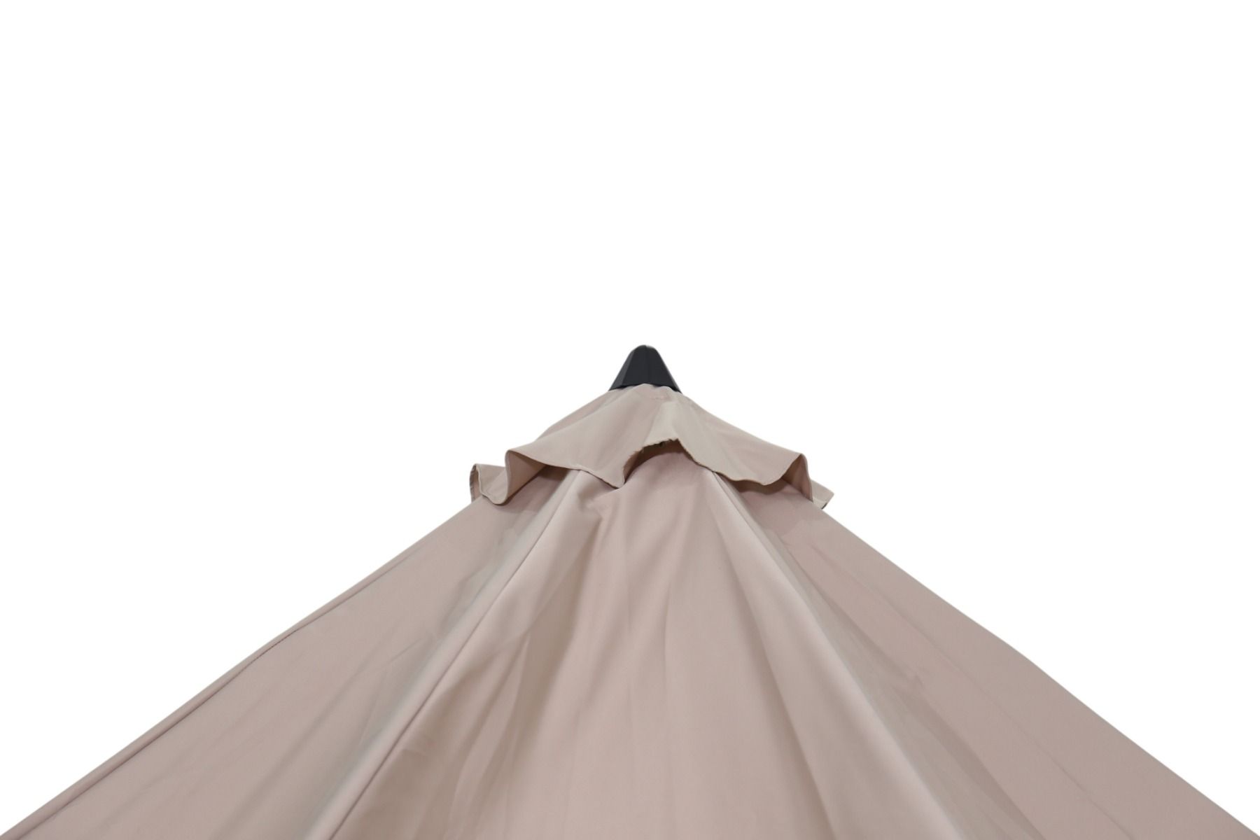 Milan aurinkovarjo 3m pyöreä, hiekan väri