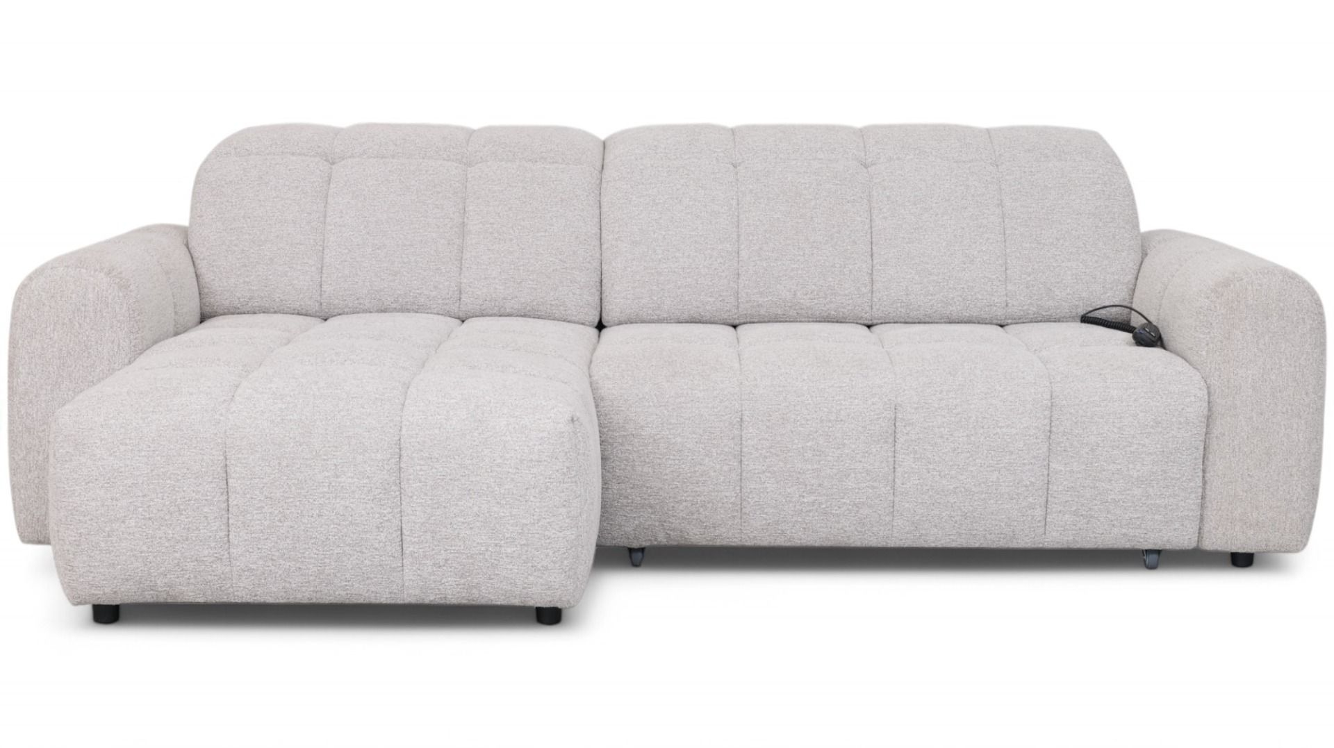 Milano divaanisohva mekanismilla vaaleanharmaa