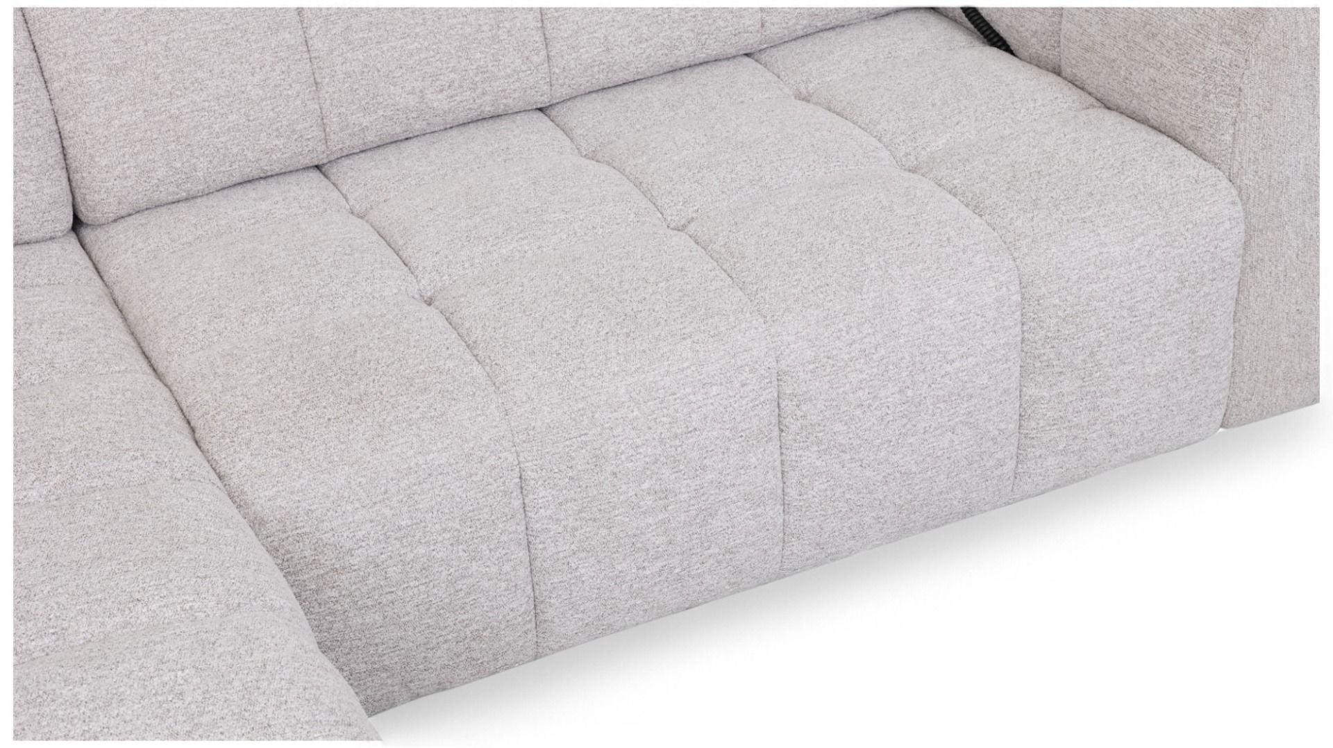 Milano divaanisohva mekanismilla vaaleanharmaa