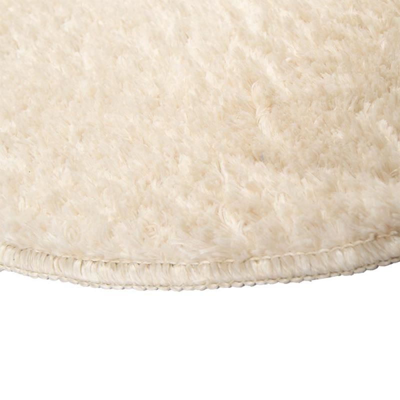 Milja kylpyhuonematto valkoinen pyöreä