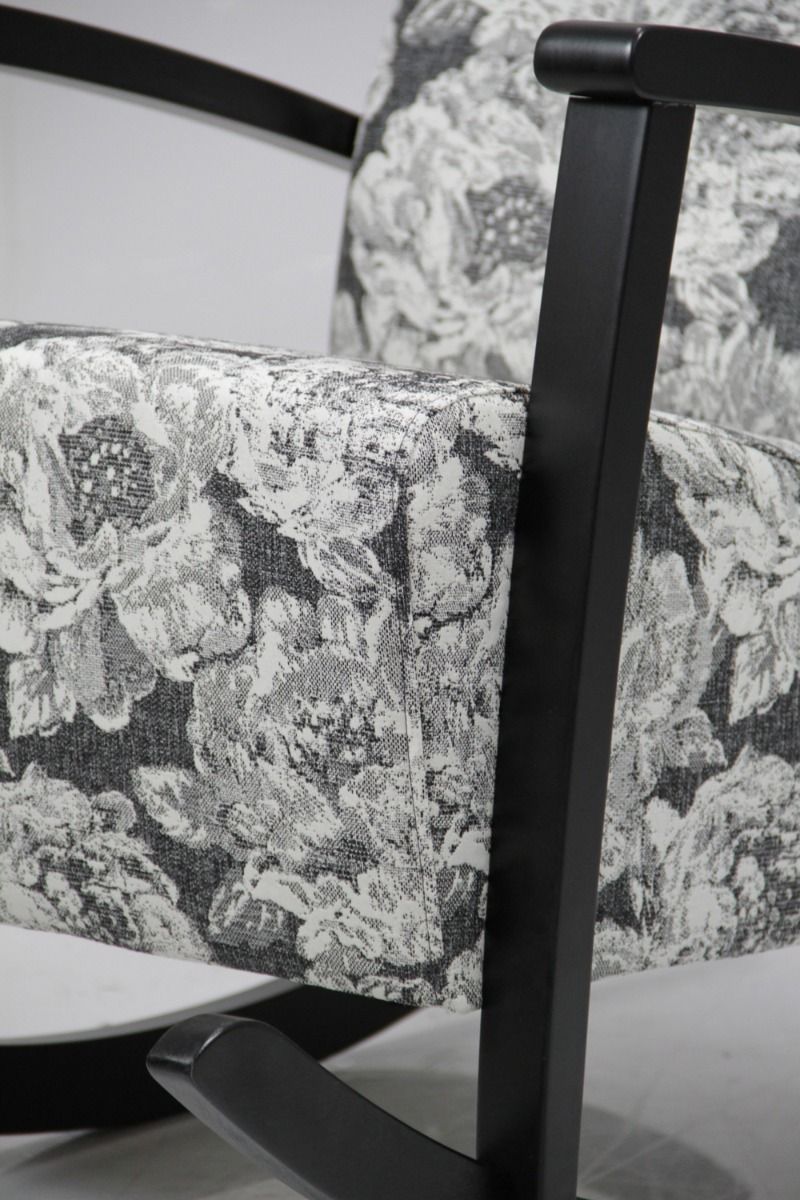 Milo keinutuoli verhoiltu, eri värejä