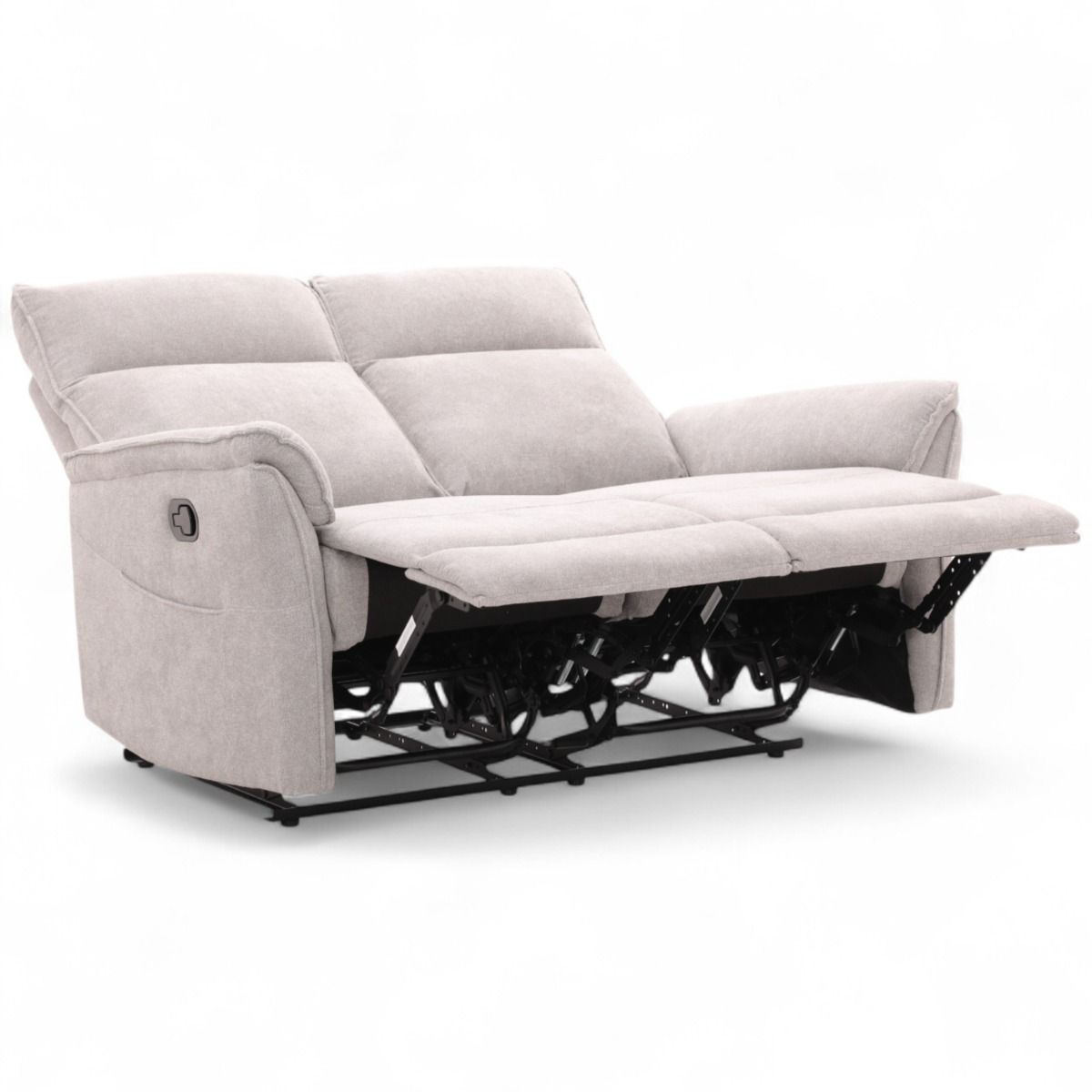 Milos 3+2+1 sohvakalusto mekanismeillä, vaaleanharmaa