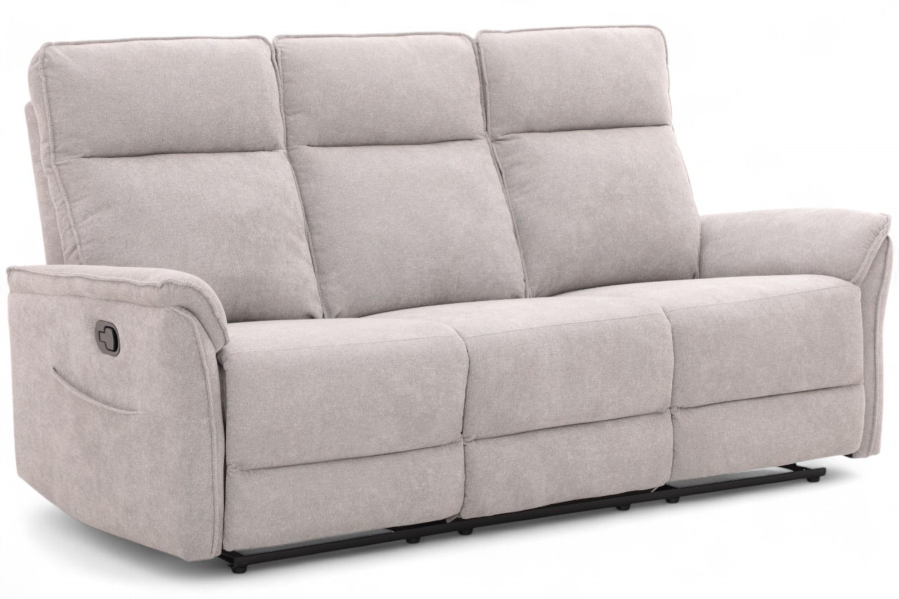 Milos 3+1+1 sohvakalusto mekanismeillä, vaaleanharmaa