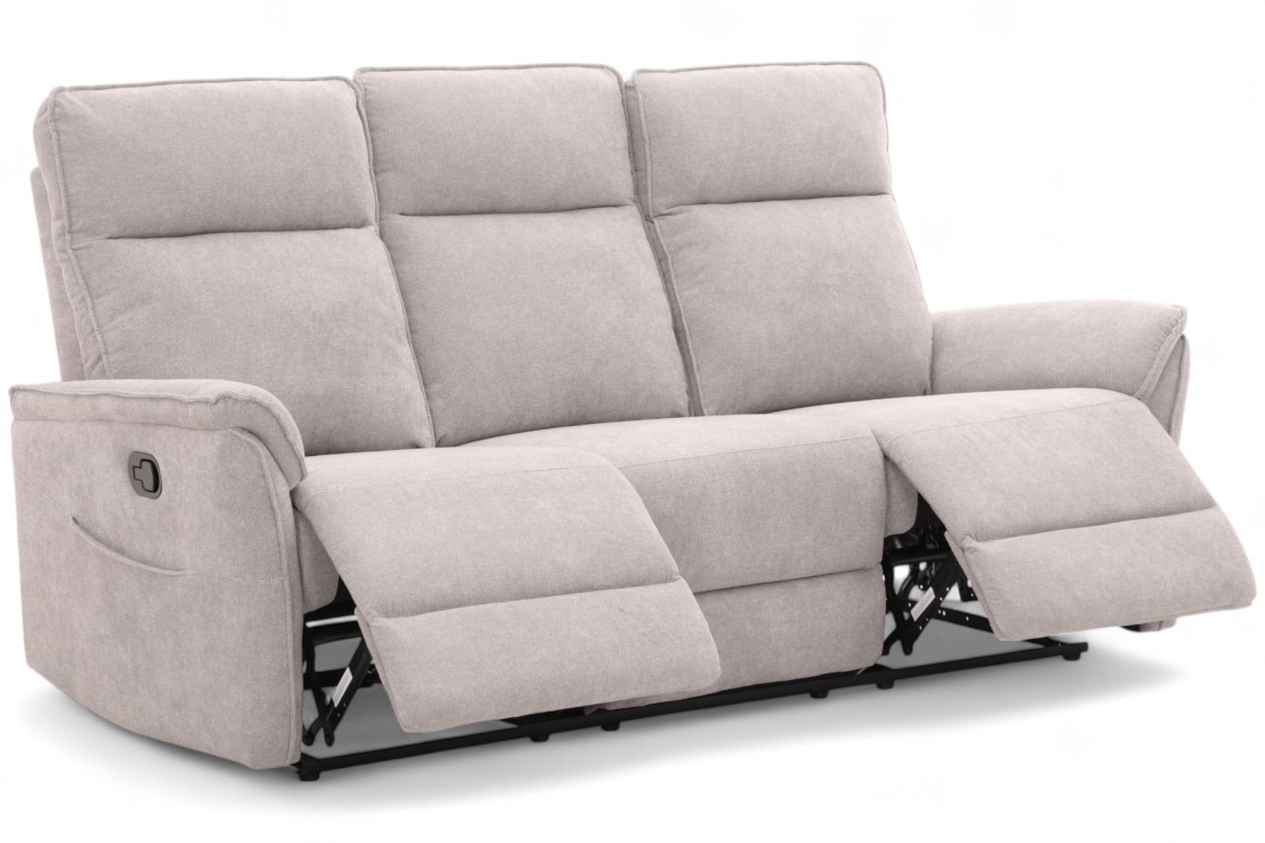 Milos mekanismisohva vaaleanharmaalla verhoilulla