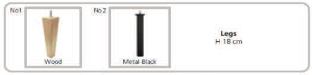 Ermatiko Mindy sohva 2-ist, eri värejä