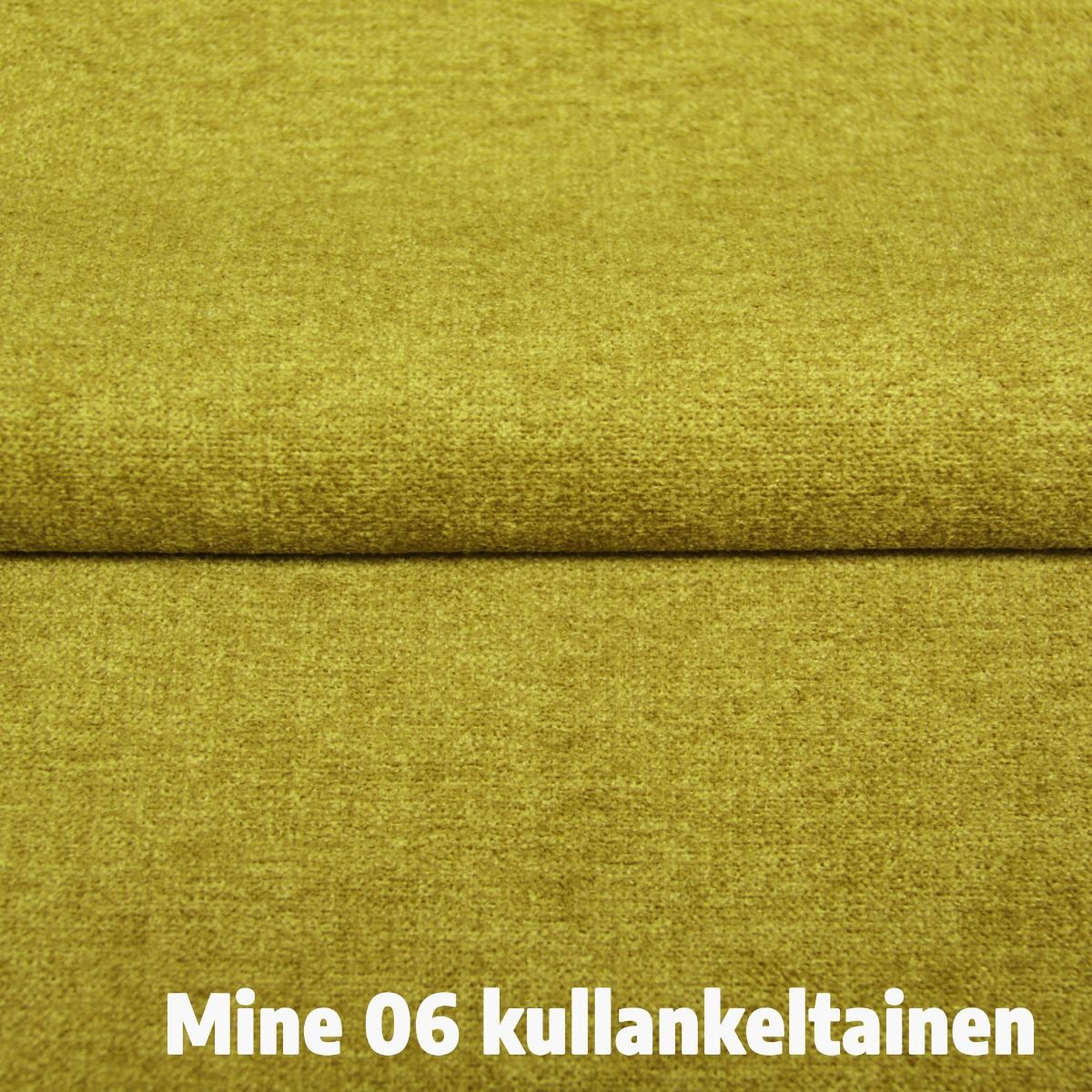 Domingo 3-ist muhkea sohva 222cm, eri värejä