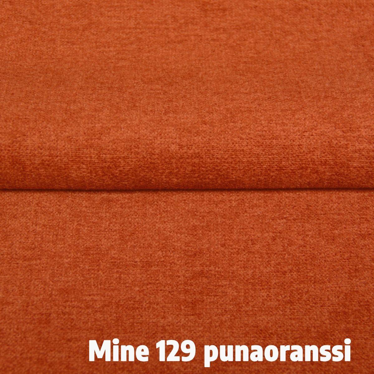 Domingo 3-ist muhkea sohva 222cm, eri värejä