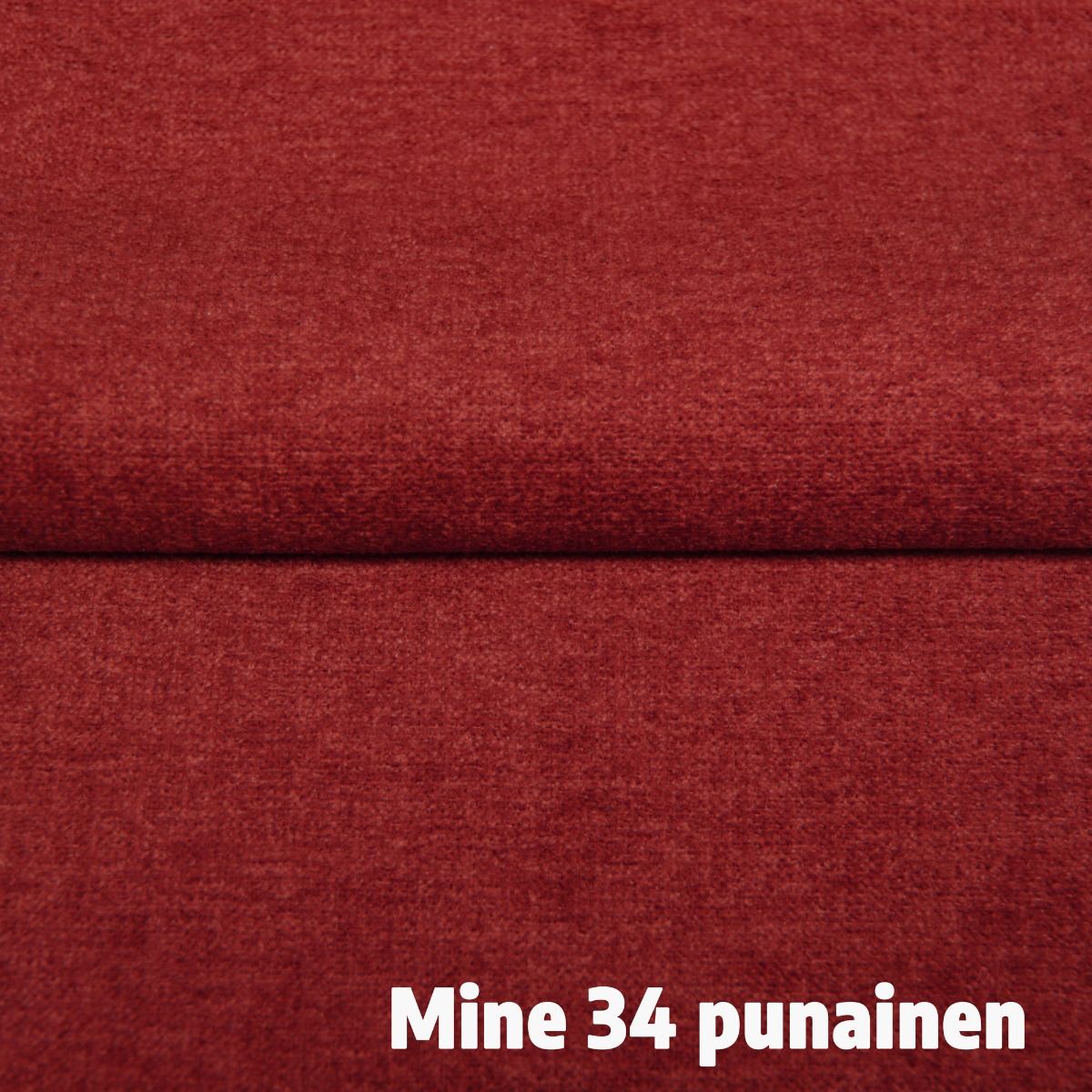 Domingo XXL 3-ist muhkea sohva 262cm, eri värejä