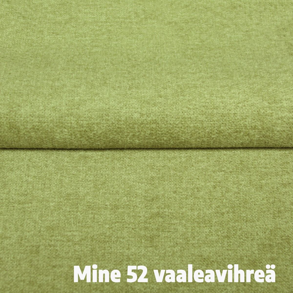 Domingo 3-ist muhkea sohva 222cm, eri värejä