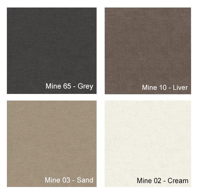 Neiser Inspira divaanisohva, eri värejä