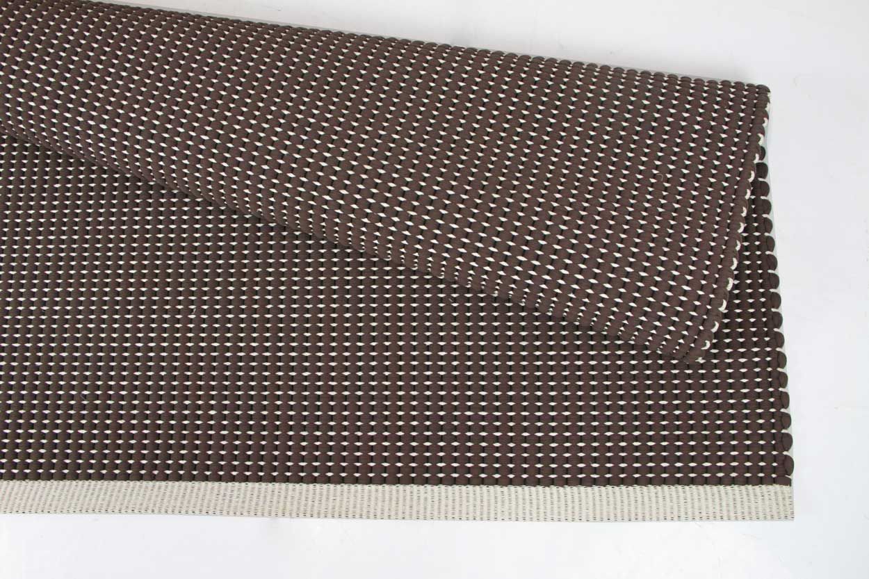 Hanna Korvela Duetto2 matto, ruskea/valk 140x200cm