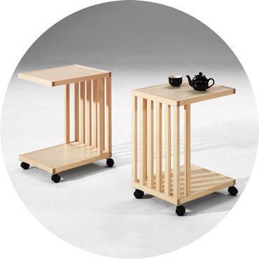 puulon monikko tarjoilupöytä