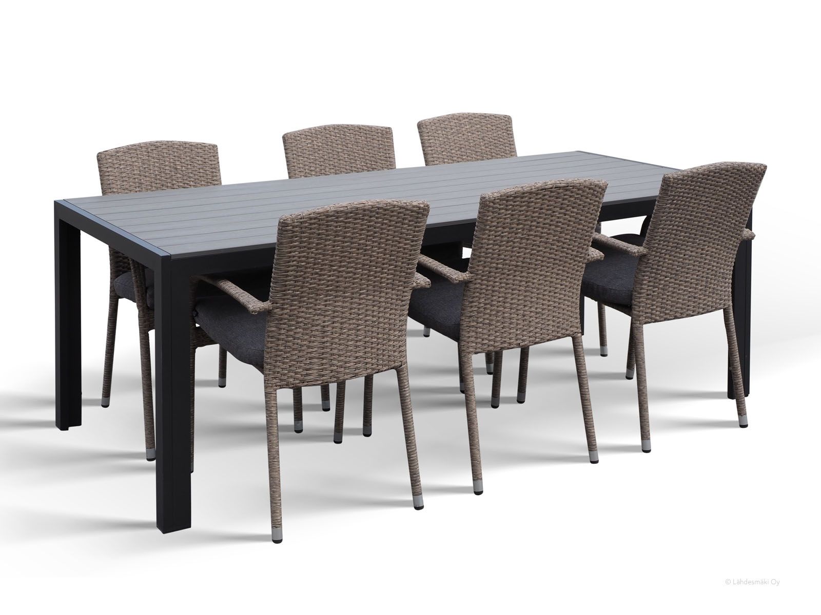 Moonlight polyrottinkituoli, luonnonväri