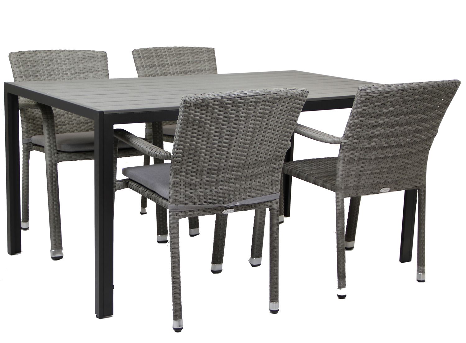 Moonlight 150 cm pöytä ja Apollo tuolit