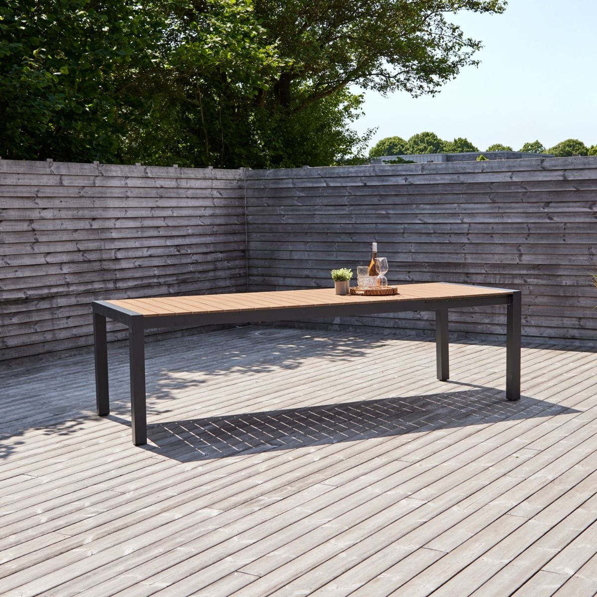 Moonlight jatkopöytä ulos 205/275x100