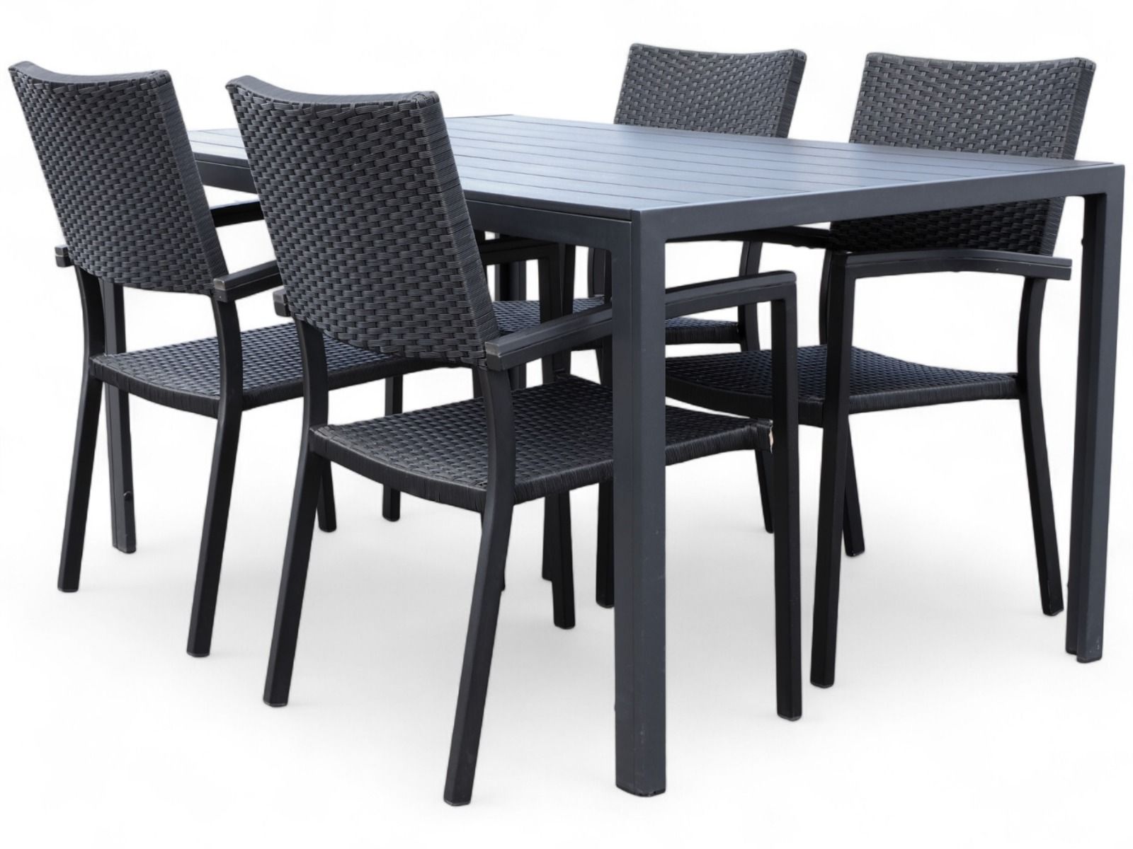 Moonlight ruokaryhmä neljälle mustana ulos