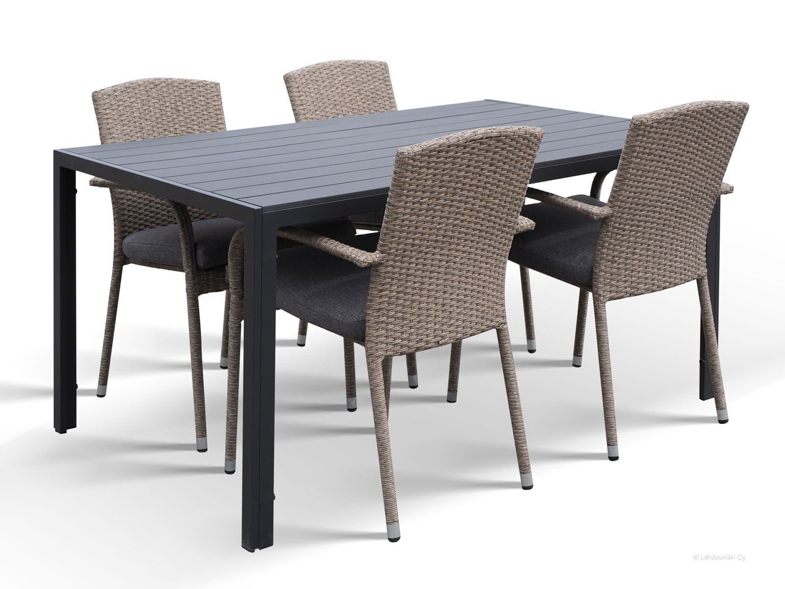 Moonlight polyrottinkituoli, luonnonväri