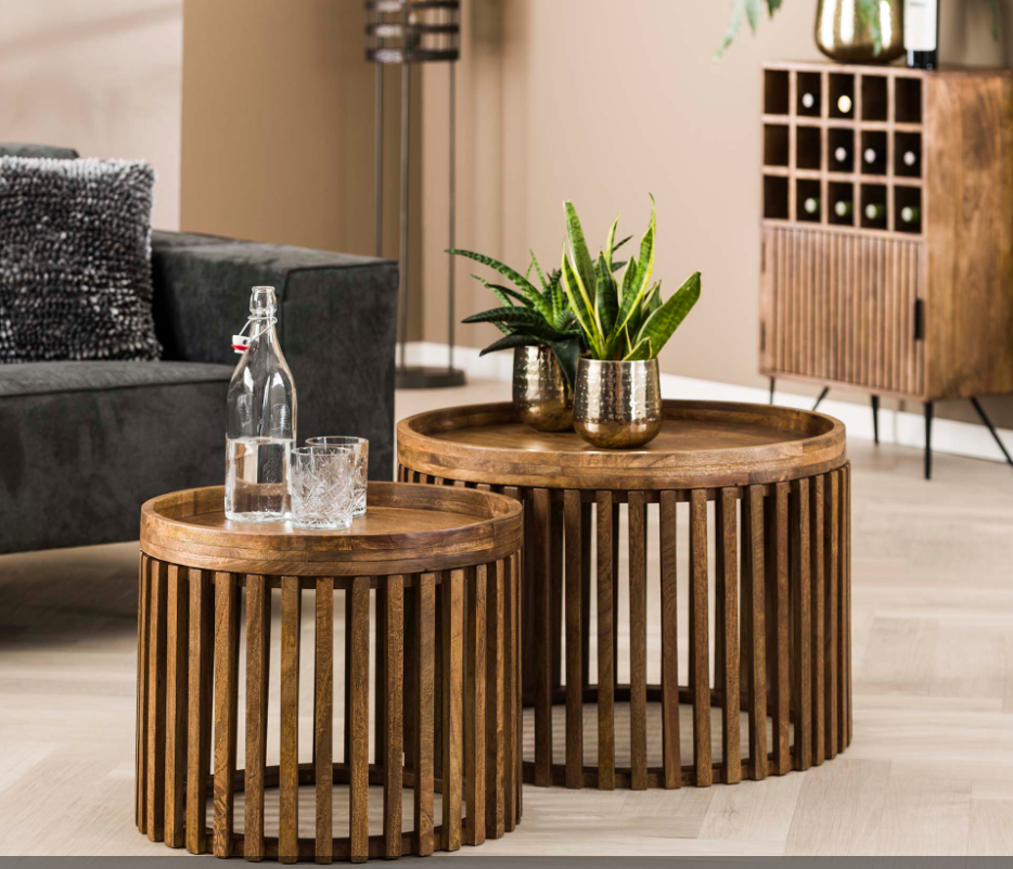 Amsterdam 2-osainen sohvapöytä.