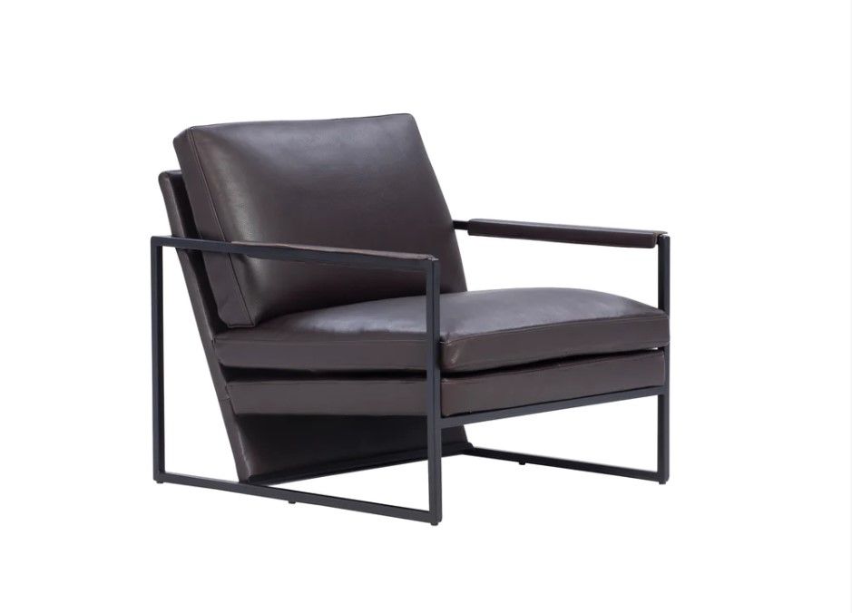 Jazz nojatuoli kokonaan musta