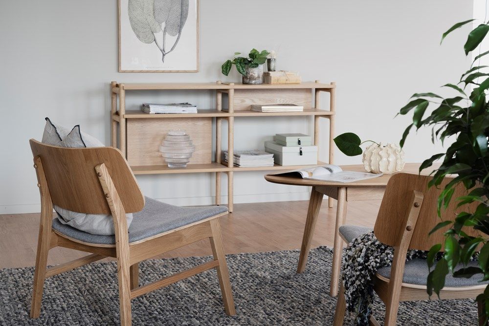 Rowico Holton hyllykkö/sivupöytä, tammi