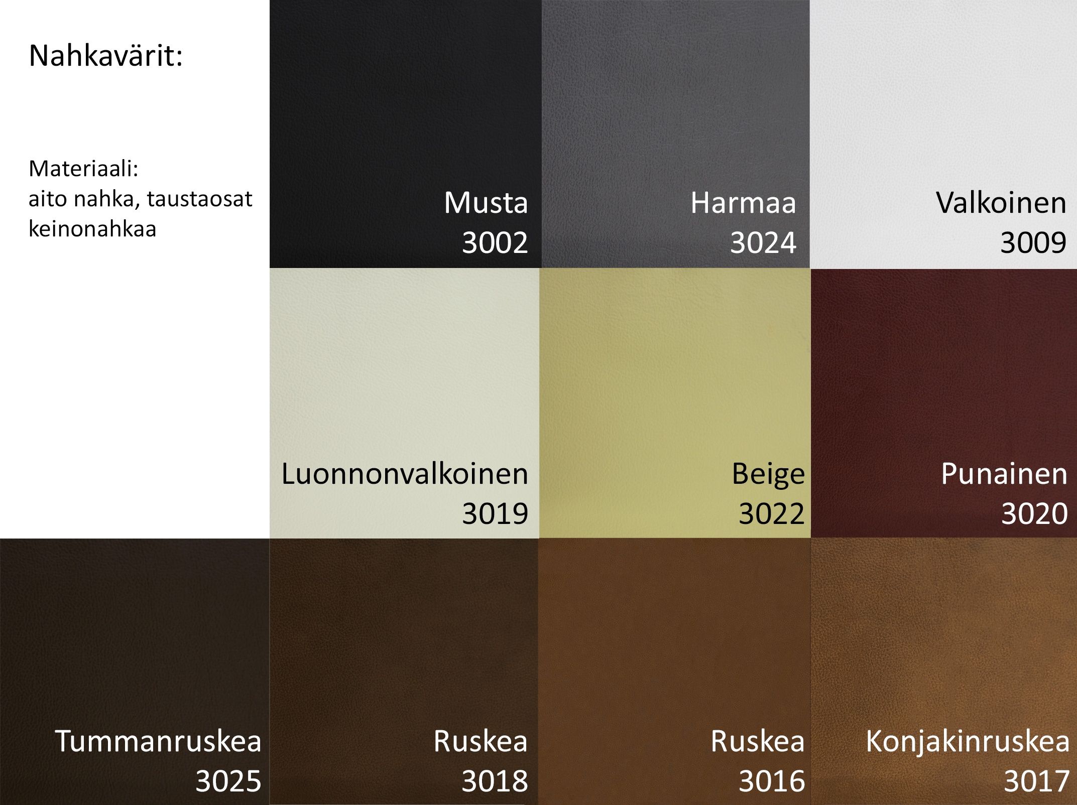 Unico Sofia lepotuoli nahka, eri värejä