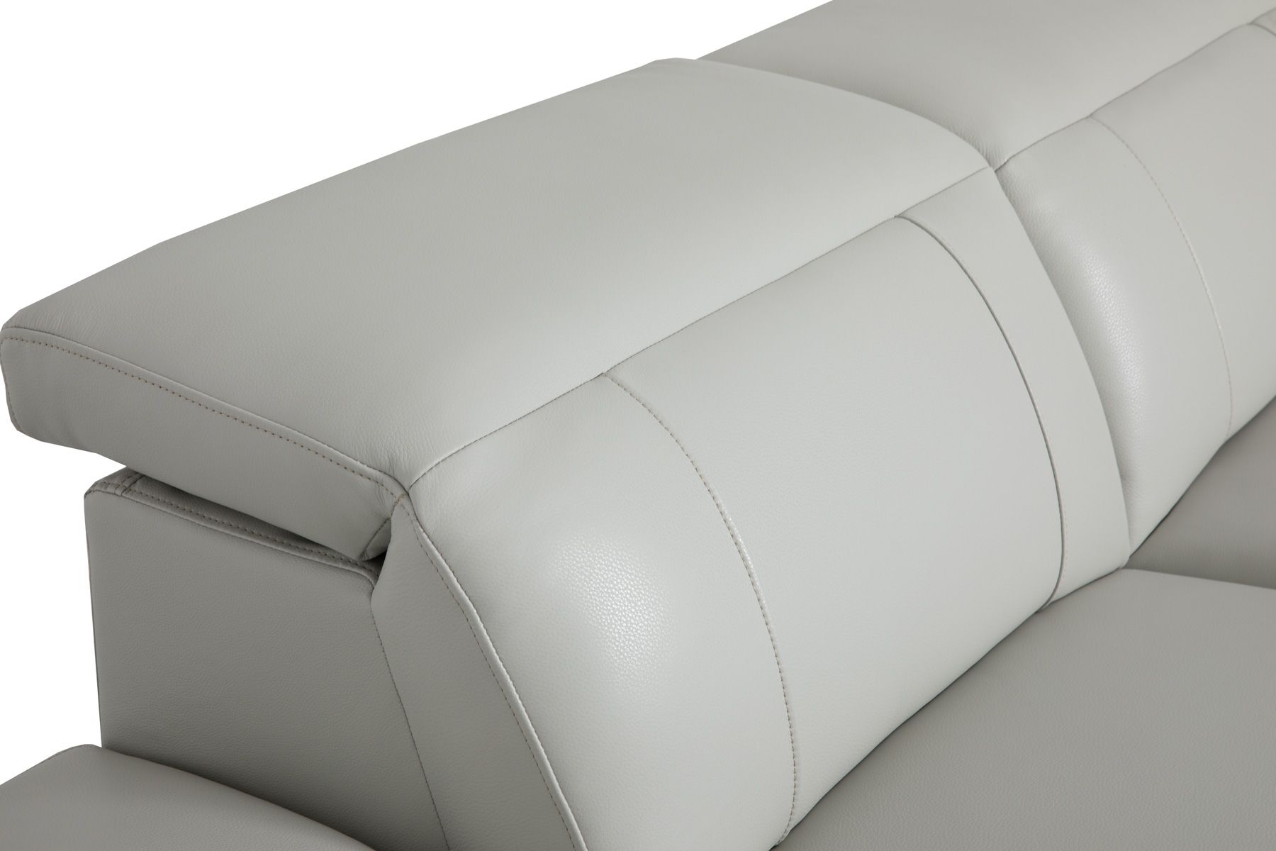 Napue Luxus kulmasohva mekanismeilla, taupe nahka