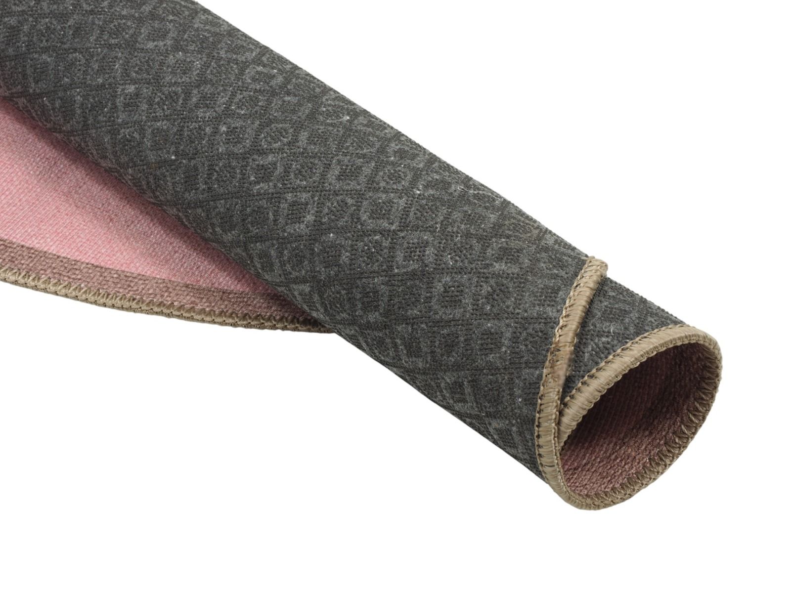 Nalle Karhu pinkki -matto, pyöreä 120 cm