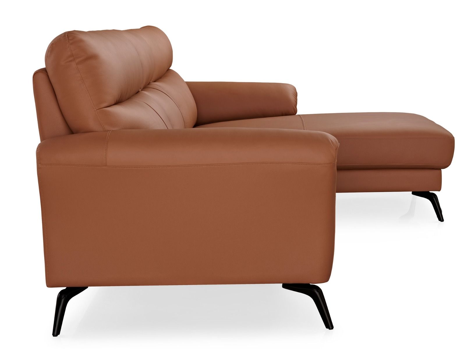 Napoli divaanisohva, ruskea nahka