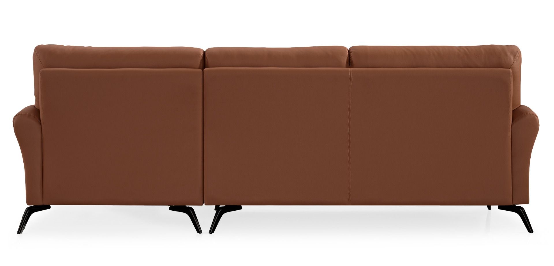 Napoli divaanisohva, ruskea nahka