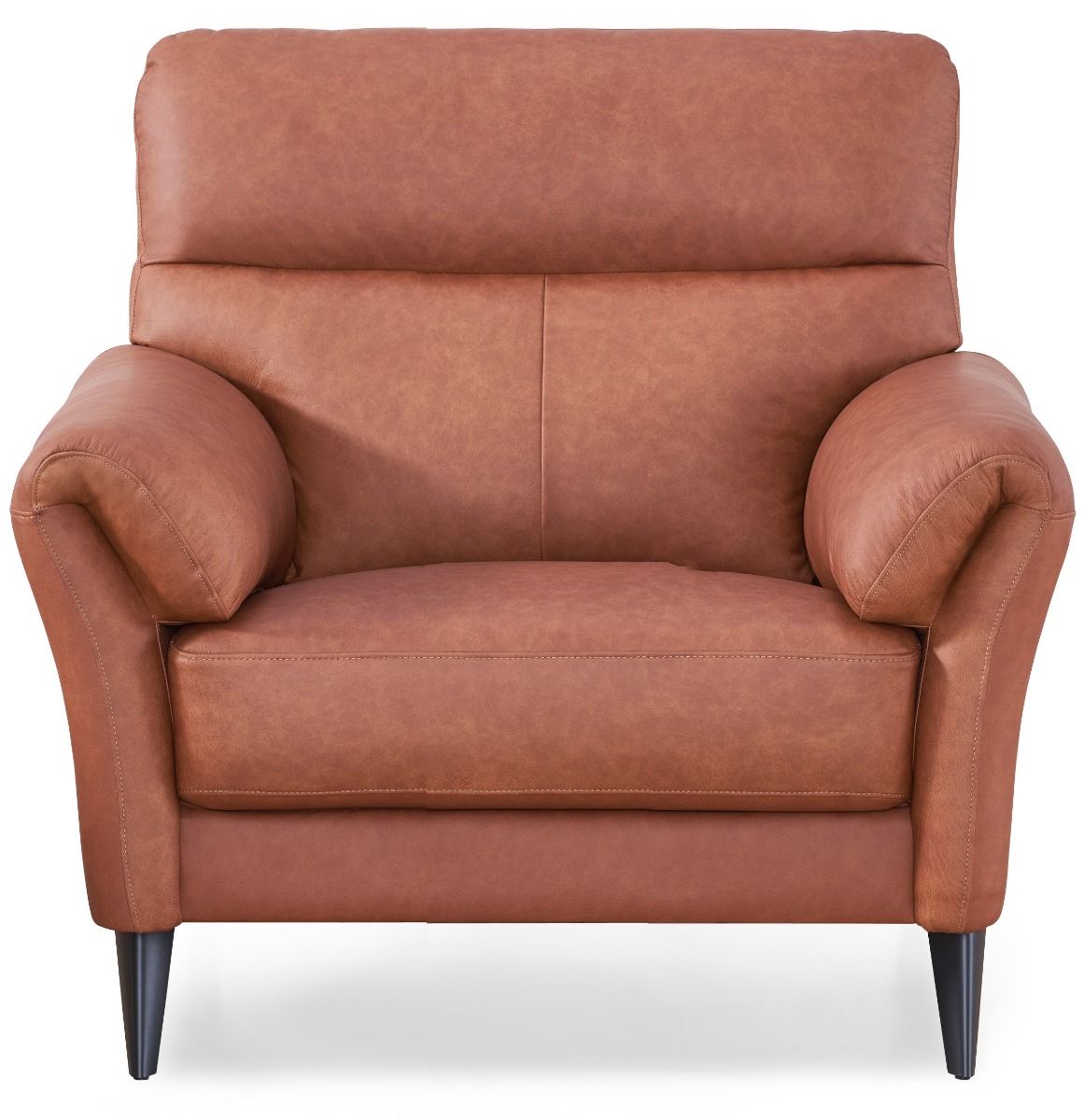 Napoli 3+1+1 sohvakalusto nahkaa, ruskea