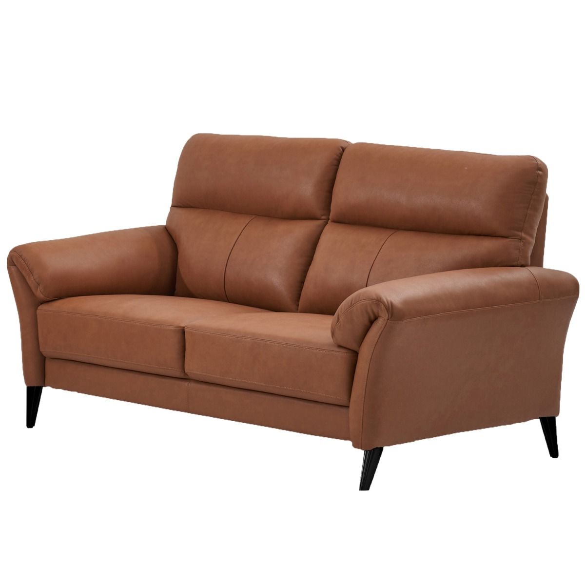 Napoli sohvakalusto 3+2, ruskea nahka