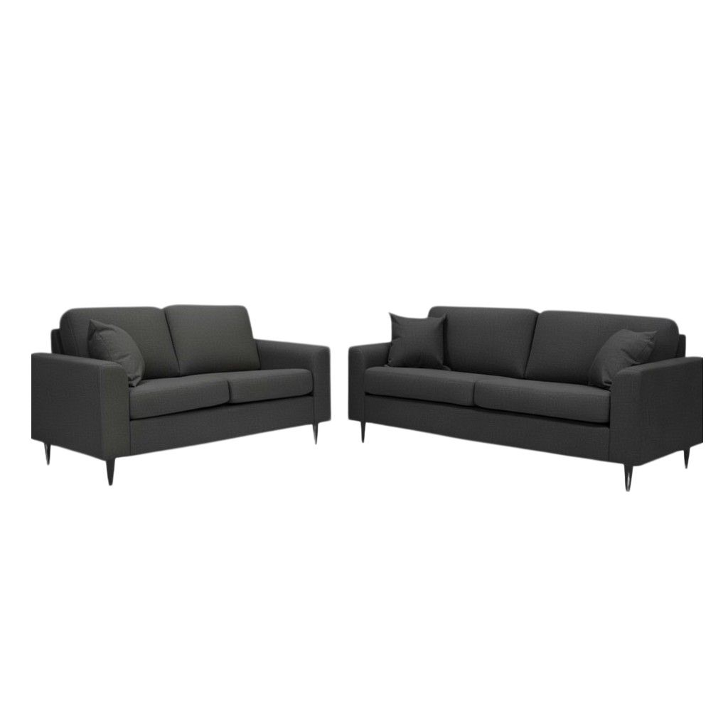 Napue 3+2 sohvakalusto tummanharmaa