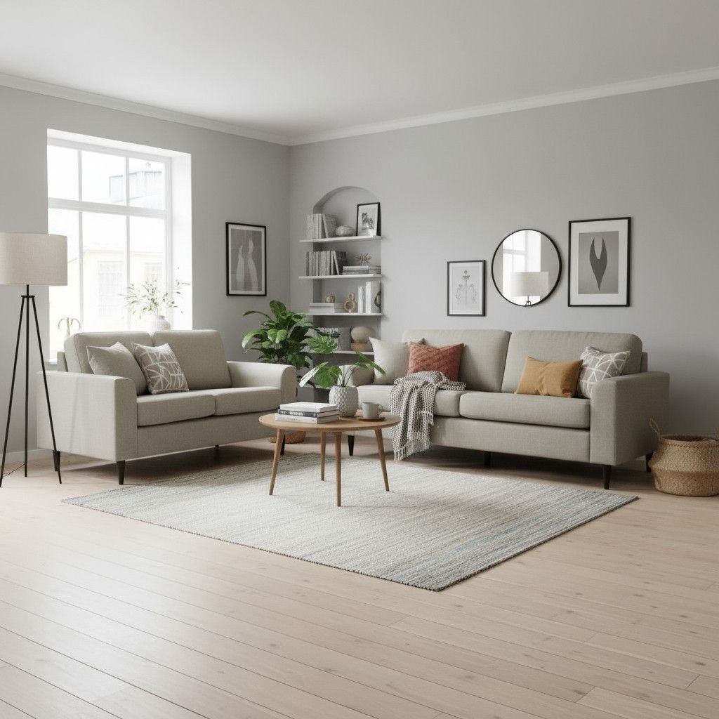 Napue 3+2 sohvakalusto beige