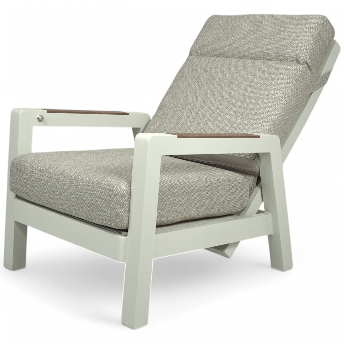 Nauvo sohvaryhmä ulkokäyttöön mekanismeillä, vaalea