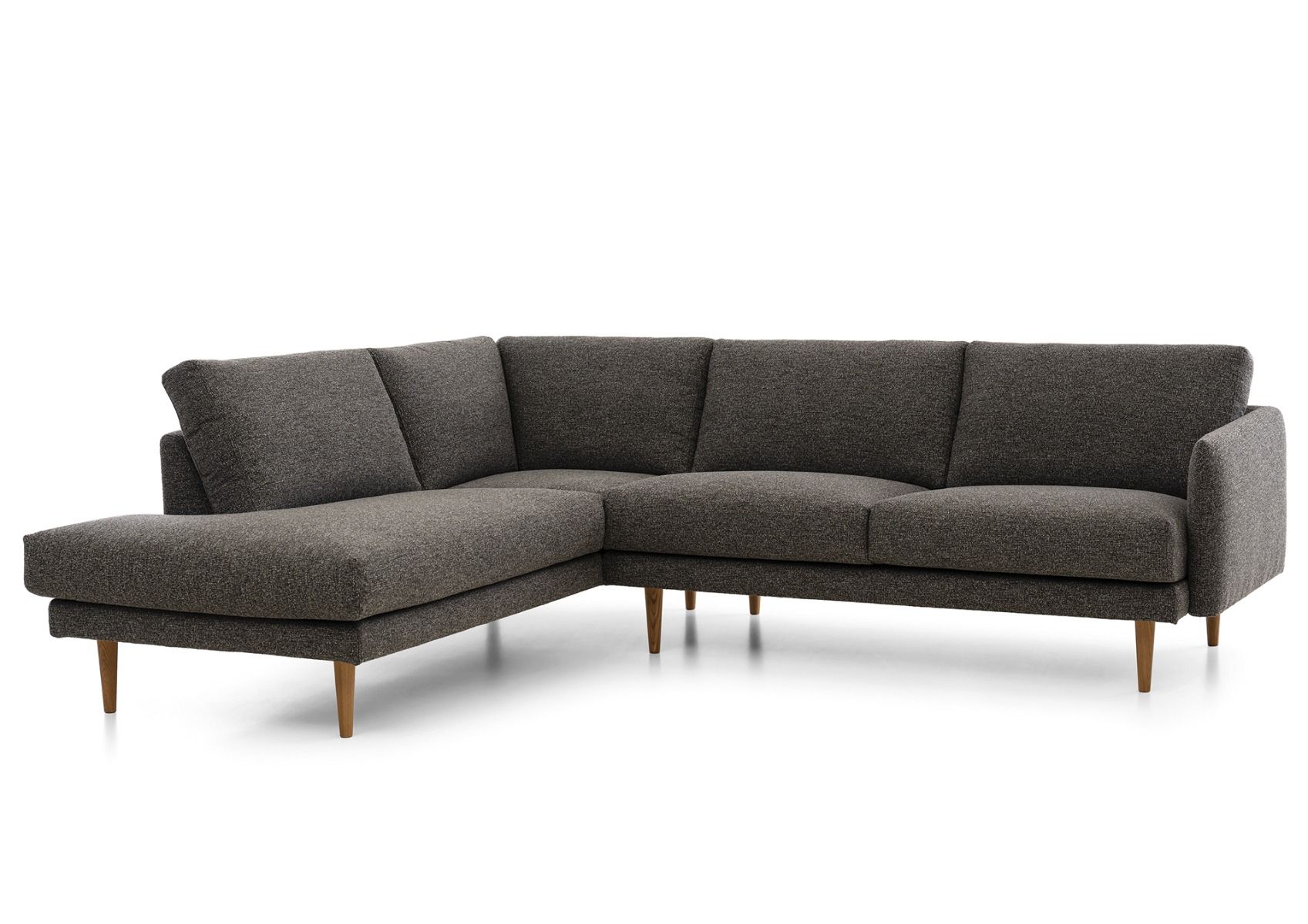 Neiser Toscana avokulmasohva, tumman harmaa