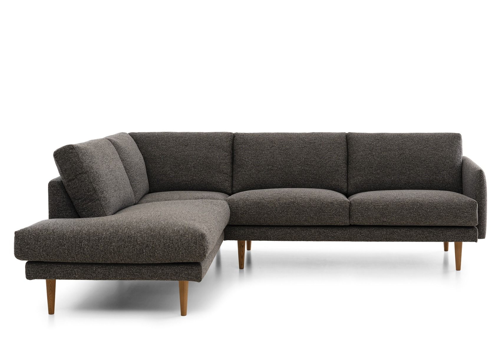 Neiser Toscana avokulmasohva, tumman harmaa