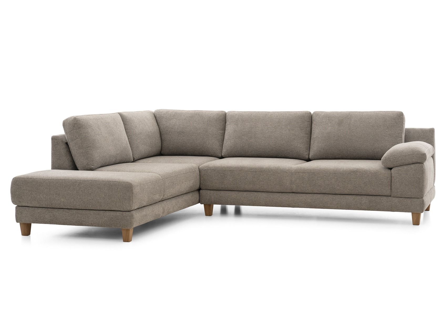 Neiser Nemo avokulmasohva harmaa kangasverhoilu Mito