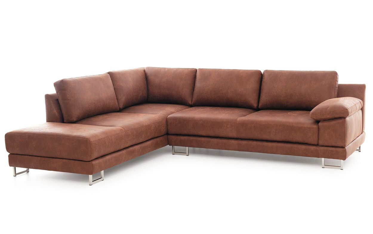 Neiser Nemo avokulmasohva, konjakki