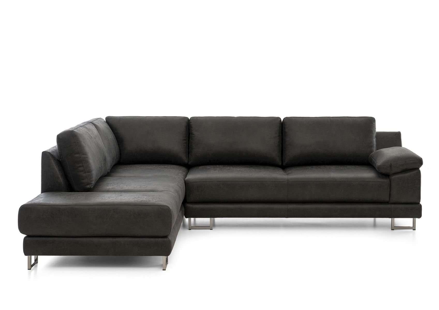 Neiser Nemo avokulmasohva, musta