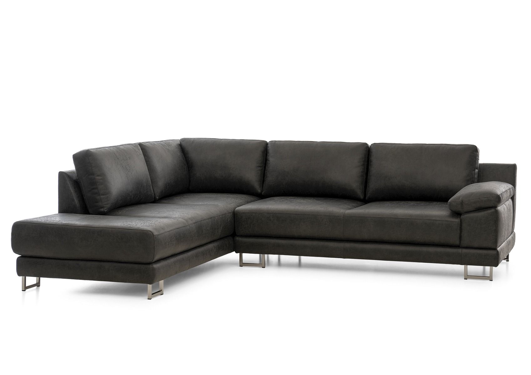 Neiser Nemo avokulmasohva, musta