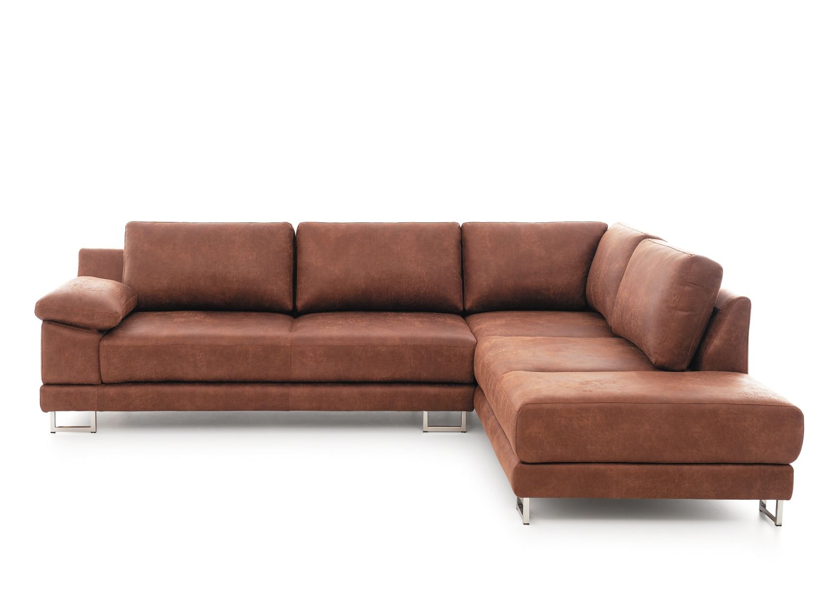 Neiser Nemo avokulmasohva, konjakin ruskea