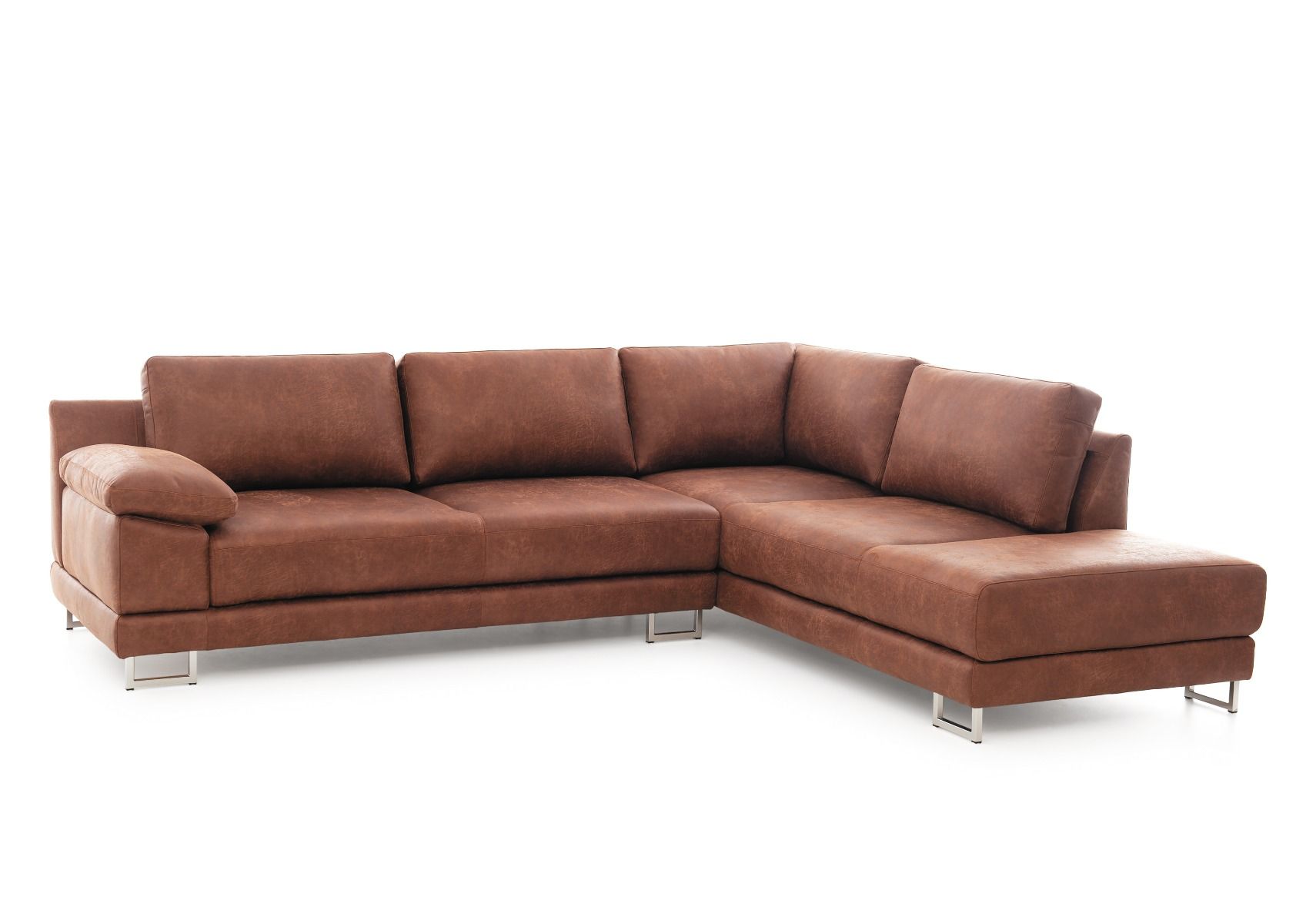 Neiser Nemo avokulmasohva, konjakin ruskea